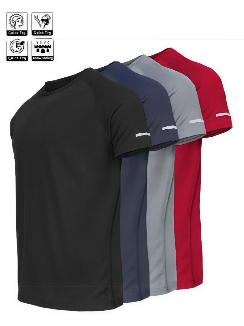 Men's Slim-Fit Quick-Dry Training T-Shirt