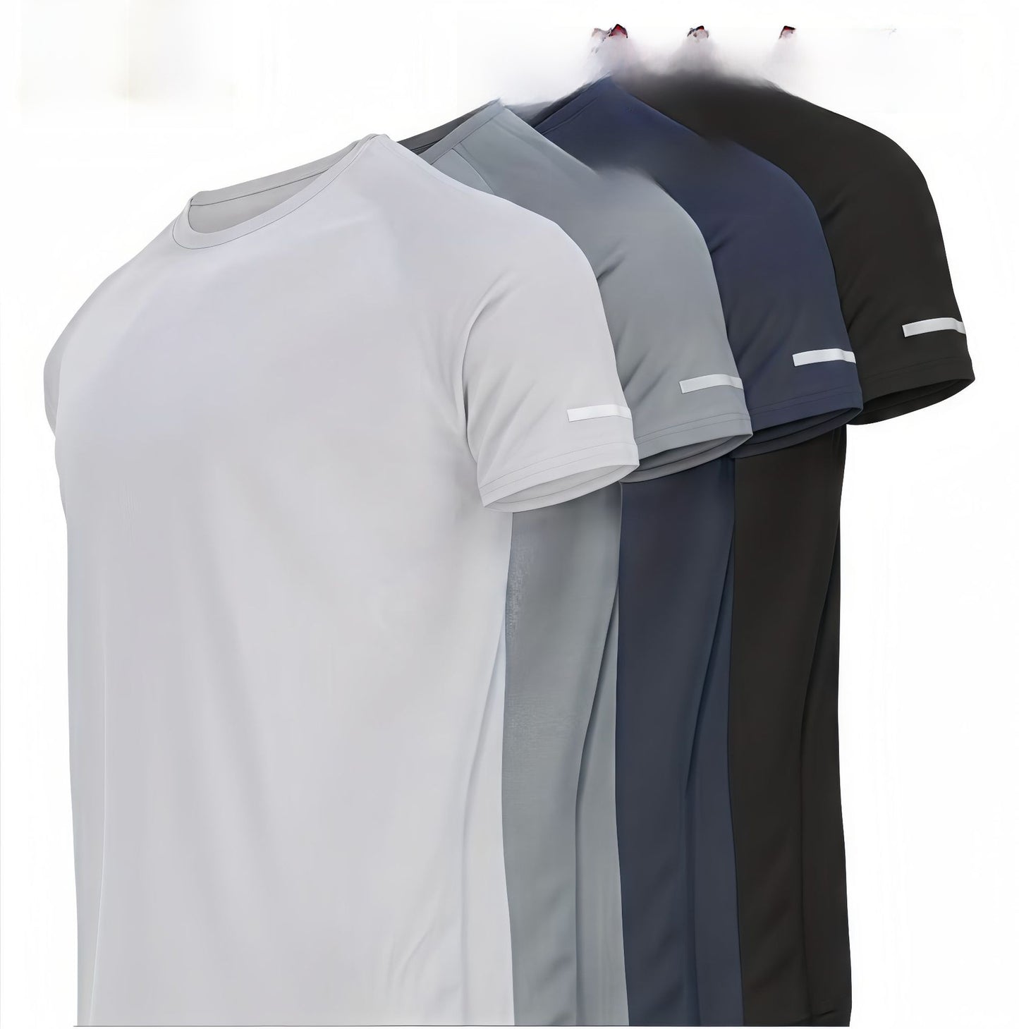 Men's Slim-Fit Quick-Dry Training T-Shirt