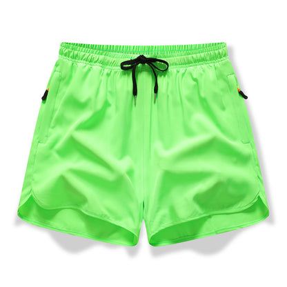 Men's Ice Silk Training Shorts – Quick-Dry, Loose Fit, 7 Colors