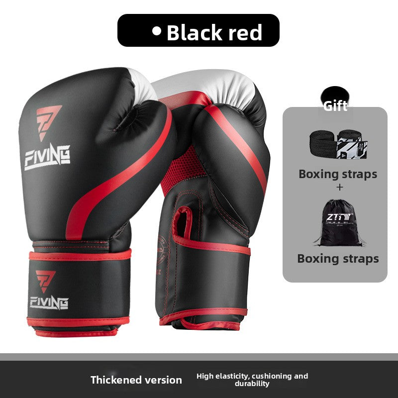 Professional Boxing Gloves – Training Set with Wrist Strap & Carry Bag | 6oz to 14oz