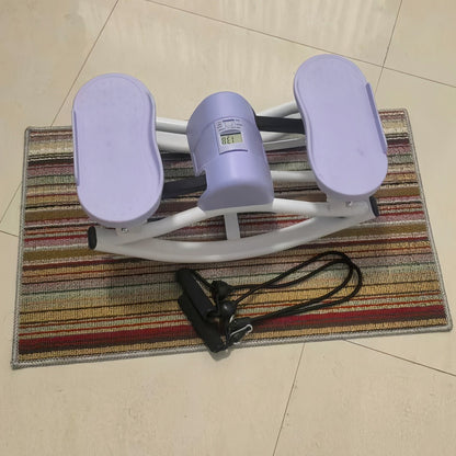 U-Shaped Home Swing Stepper – Compact Cardio Machine for Legs & Glutes
