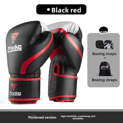 Professional Boxing Gloves – Training Set with Wrist Strap & Carry Bag | 6oz to 14oz