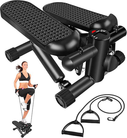 Adjustable Resistance Home Stepper – Cardio Climber with Digital Display