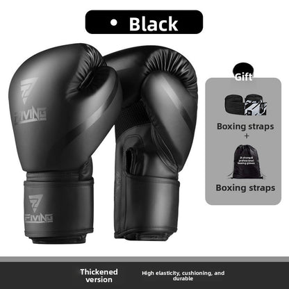 Professional Boxing Gloves – Training Set with Wrist Strap & Carry Bag | 6oz to 14oz