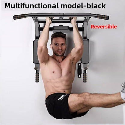 Heavy Duty Wall-Mounted Pull-Up Bar – Steel Home Gym Equipment for Calisthenics