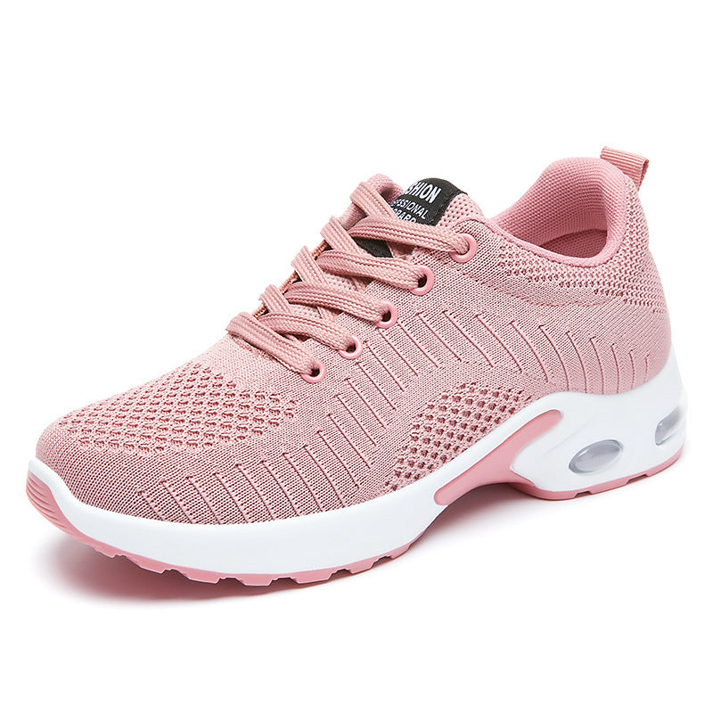 Women's Breathable Mesh Running Shoes with Air Cushion