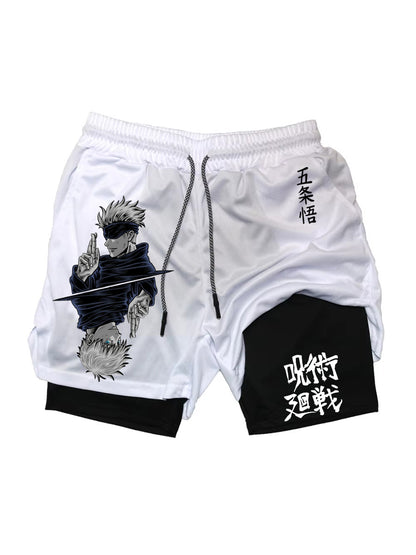 Mens Compression Sport Shorts Quick Dry Gym Shorts