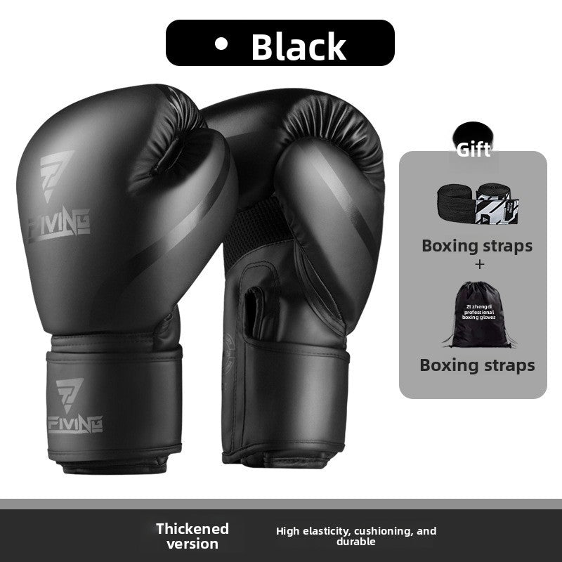 Professional Boxing Gloves – Training Set with Wrist Strap & Carry Bag | 6oz to 14oz