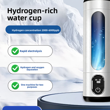 Portable Hydrogen Rich Water Generator Cup