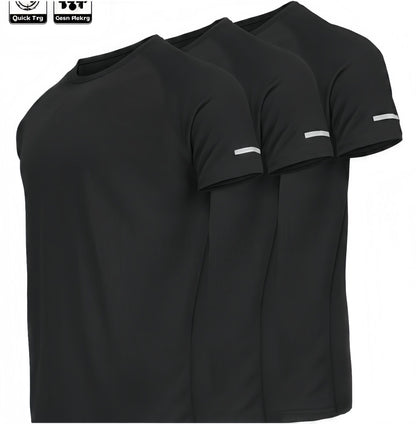 Men's Slim-Fit Quick-Dry Training T-Shirt