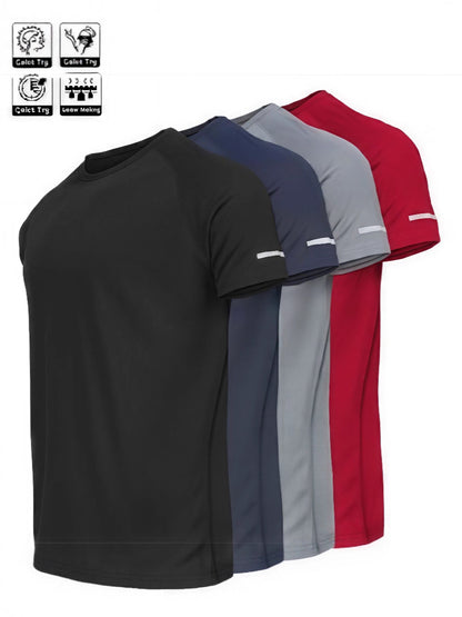 Men's Slim-Fit Quick-Dry Training T-Shirt