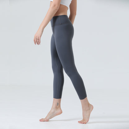 Women's High-Waist Naked-Feel Leggings – Sculpting, Quick-Dry, 12 Colors