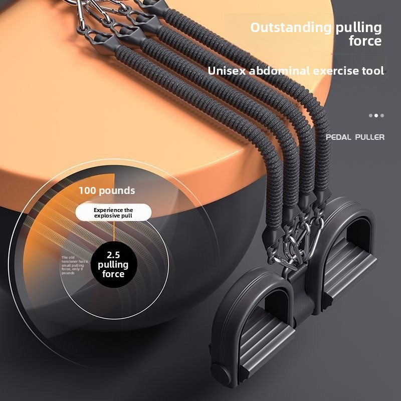 Multifunctional Pedal Puller – Sit-Up & Resistance Trainer for Home Fitness