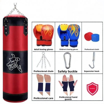 Heavy Duty Boxing Punching Bag – Oxford Cloth Hanging Bag for Professional Training