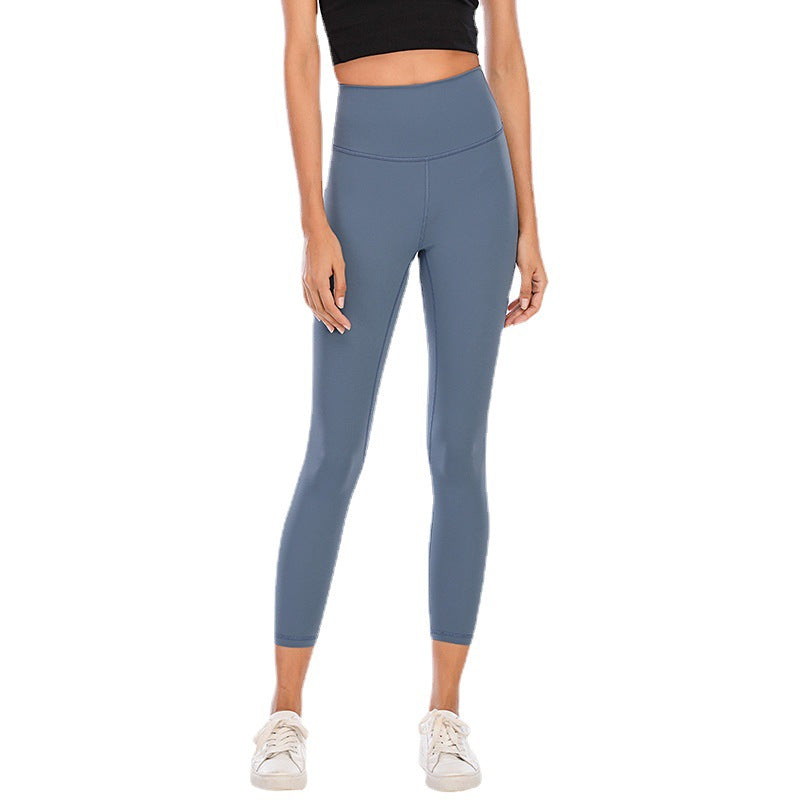 Women's High-Waist Naked-Feel Leggings – Sculpting, Quick-Dry, 12 Colors