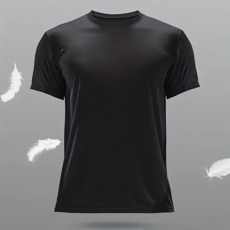 Men's Loose-Fit Quick-Dry Fitness Training T-Shirt