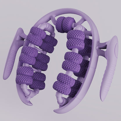 26-Wheel Leg Massager Yoga Roller