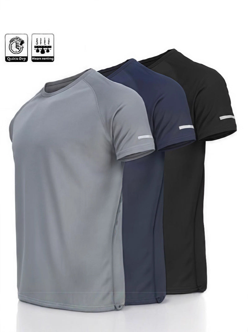 Men's Slim-Fit Quick-Dry Training T-Shirt