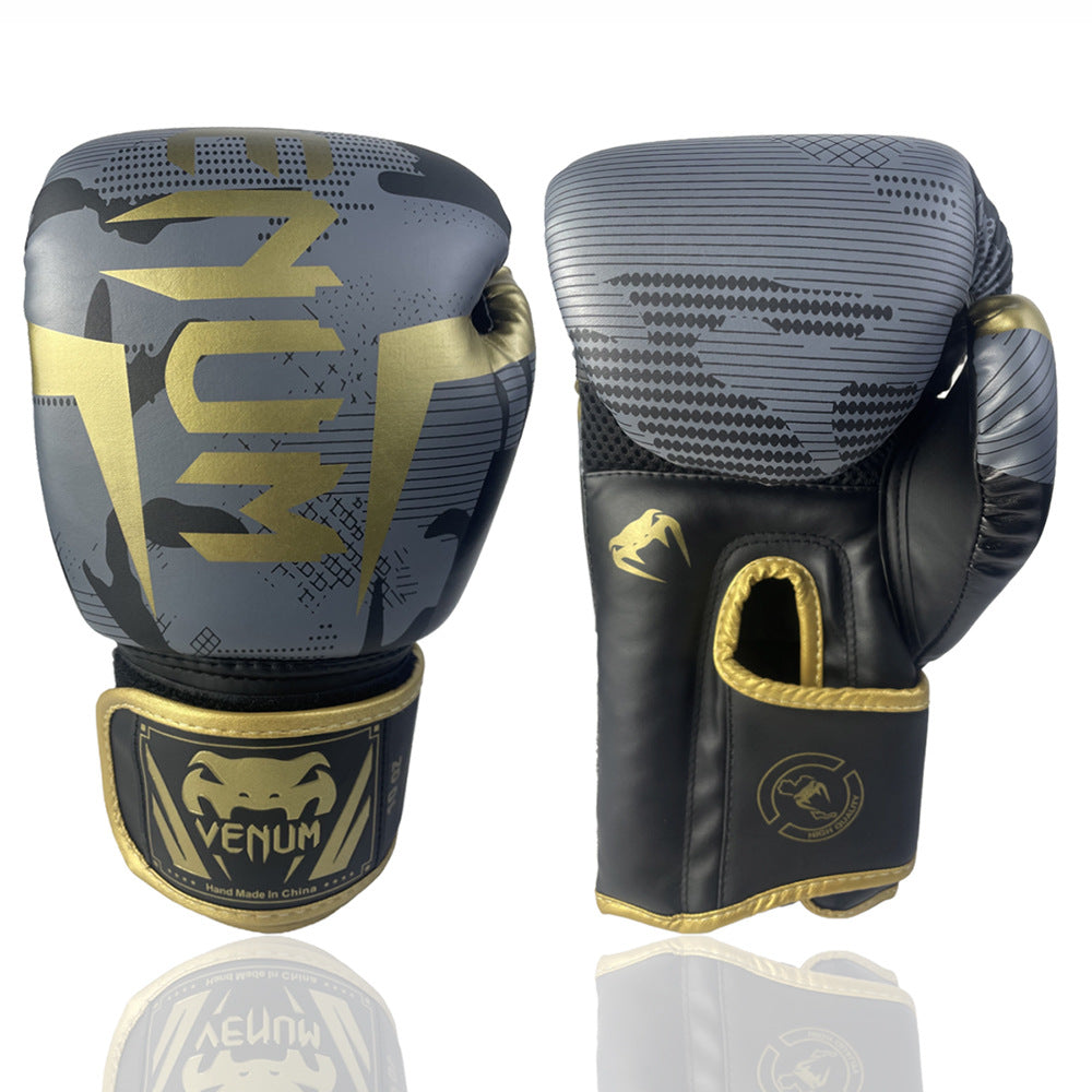 Professional Boxing Gloves – PU Leather for Training & Competitive MMA | 6oz to 16oz