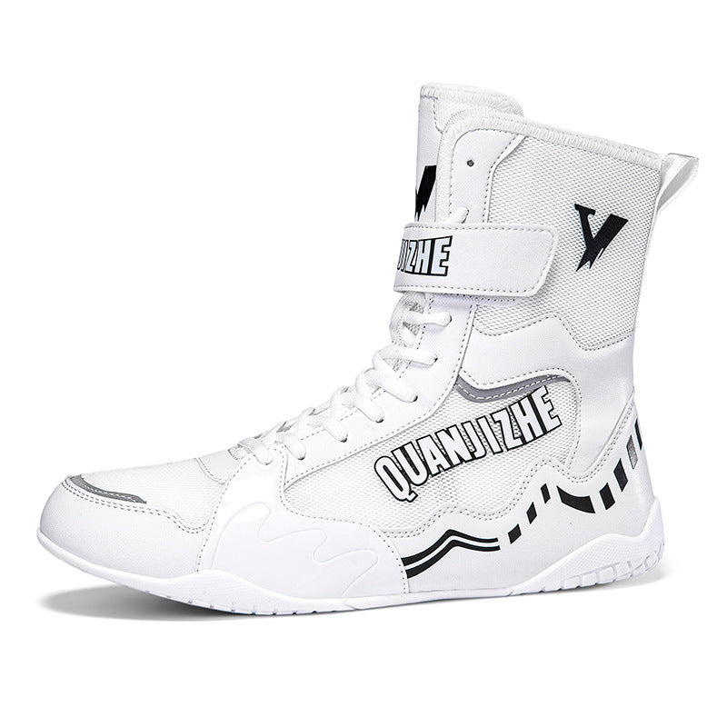 Professional Wrestling & Boxing Training Shoes – Non-Slip Breathable Combat Sports Footwear