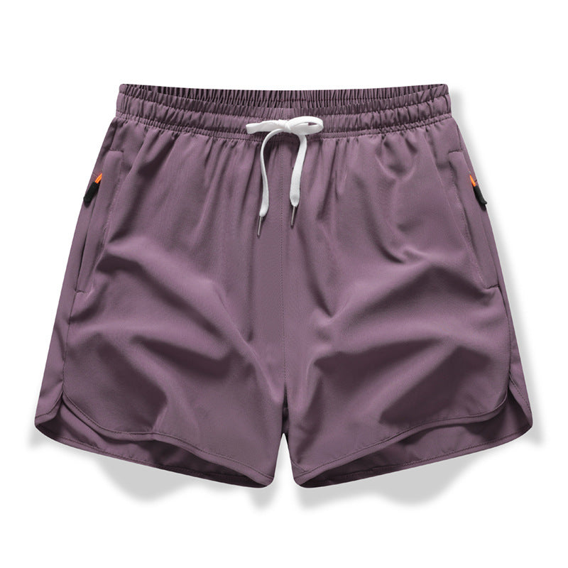 Men's Ice Silk Training Shorts – Quick-Dry, Loose Fit, 7 Colors
