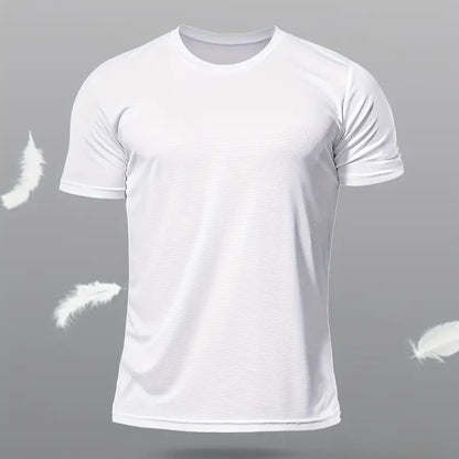 Men's Loose-Fit Quick-Dry Fitness Training T-Shirt