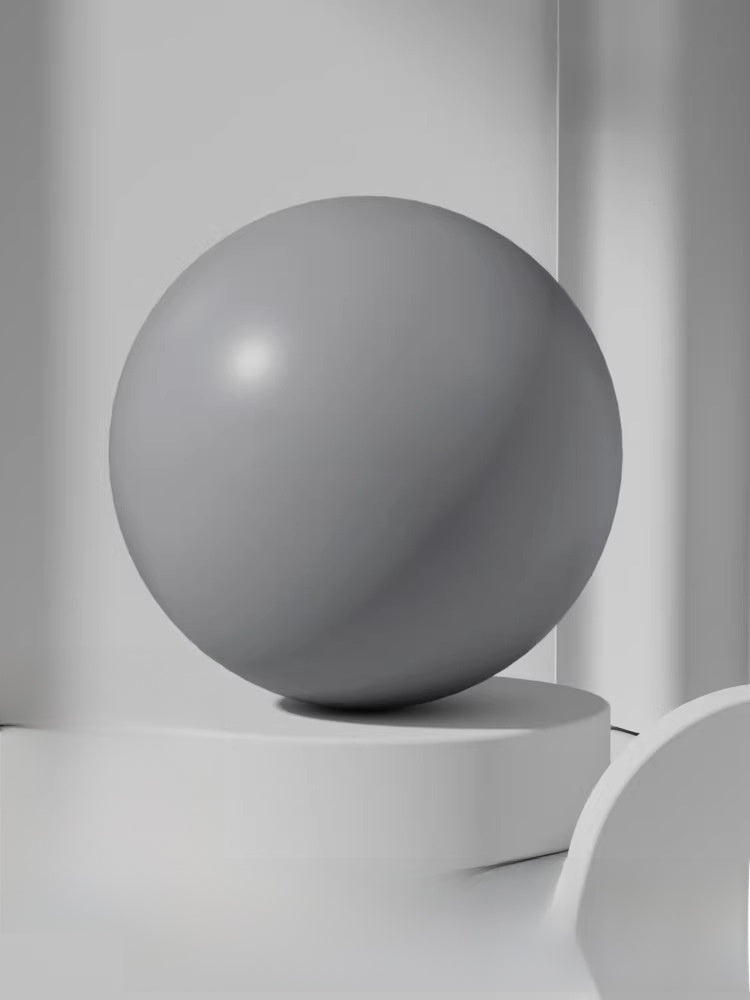 Yoga Exercise Ball – Anti-Burst Stability Ball for Pilates & Core Training