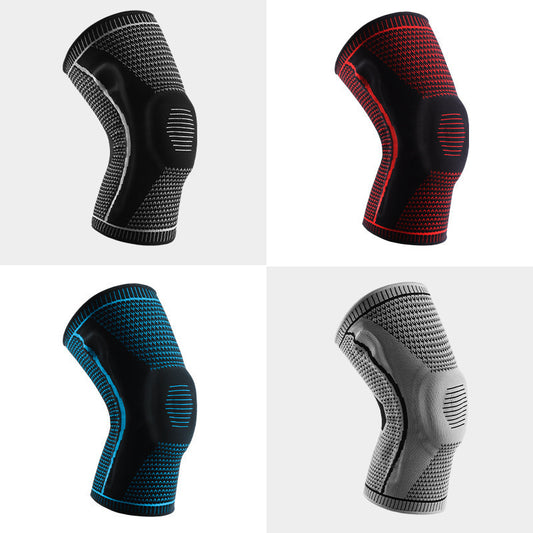 Professional Sports Knee Pads with Silicone Support