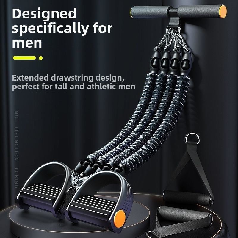 Multifunctional Pedal Puller – Sit-Up & Resistance Trainer for Home Fitness