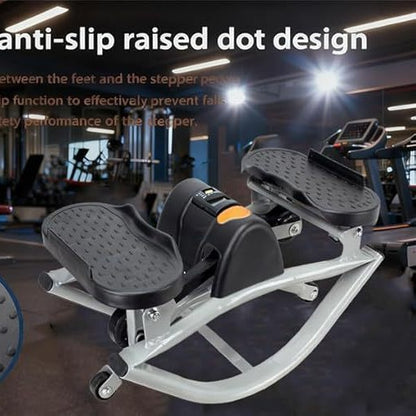 Low Impact Side Stepper – Joint-Friendly Cardio Machine with Digital Display