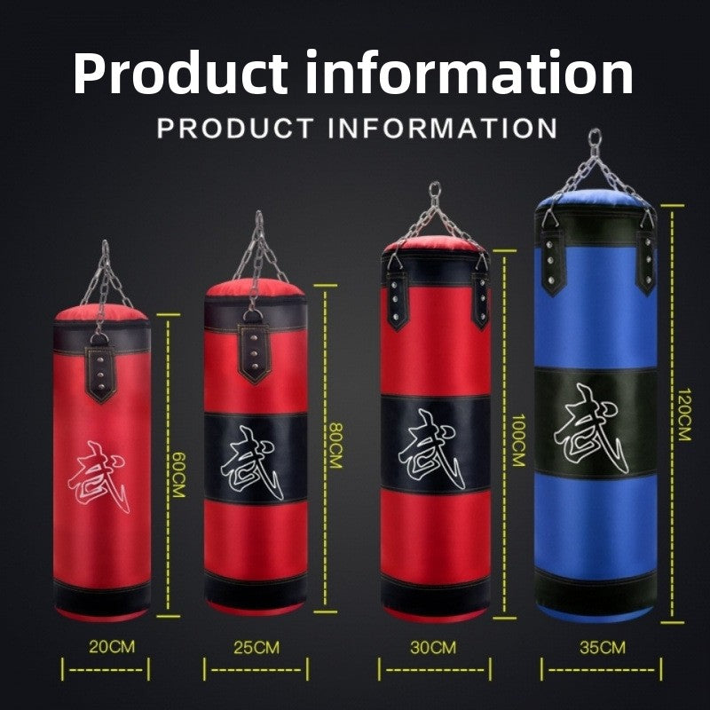 Heavy Duty Boxing Punching Bag – Oxford Cloth Hanging Bag for Professional Training