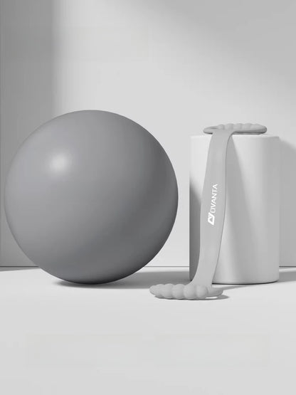 Yoga Exercise Ball – Anti-Burst Stability Ball for Pilates & Core Training