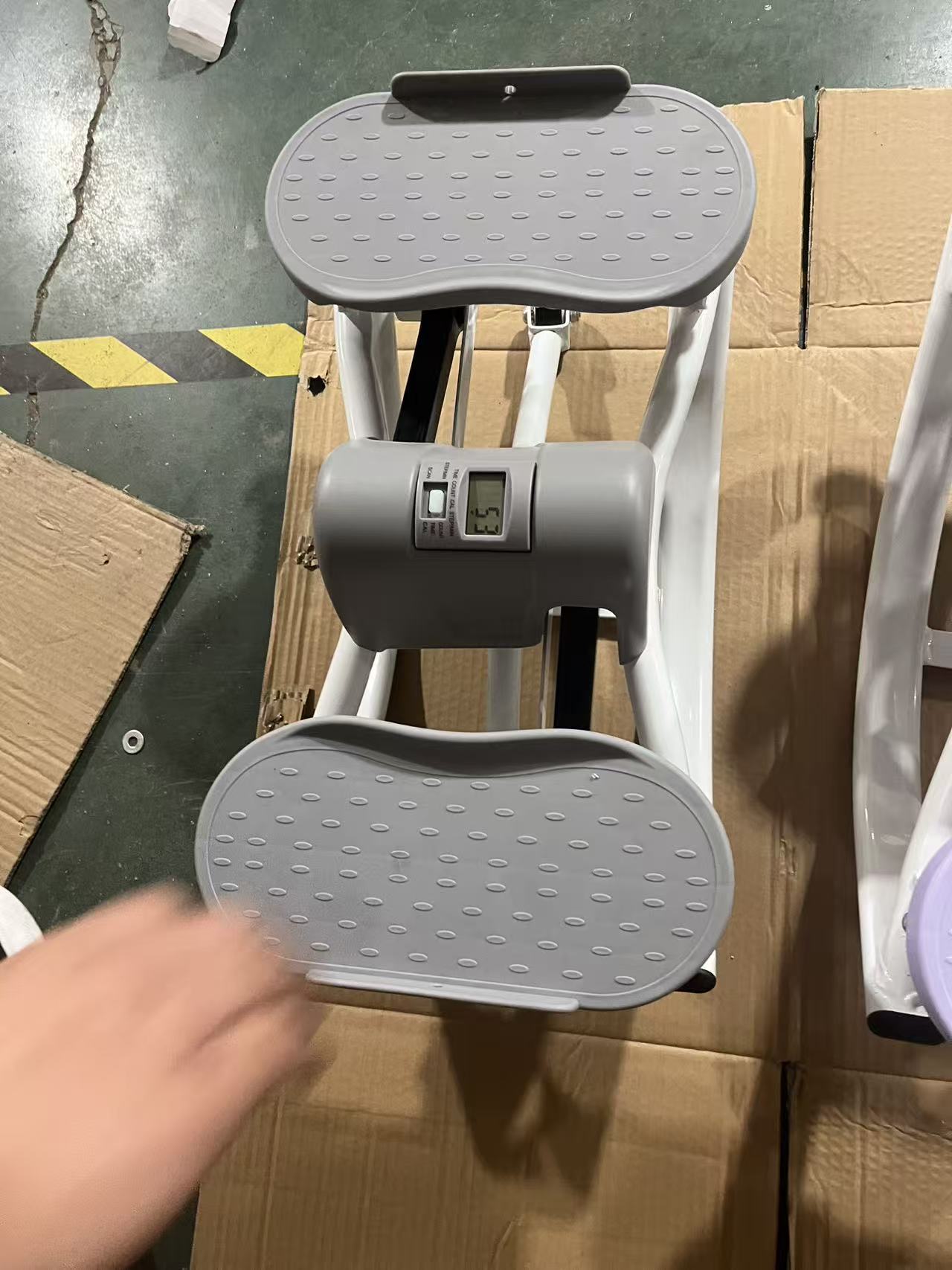 Low Impact Side Stepper – Joint-Friendly Cardio Machine with Digital Display