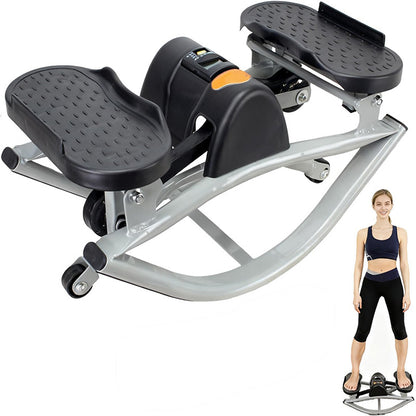 Low Impact Side Stepper – Joint-Friendly Cardio Machine with Digital Display
