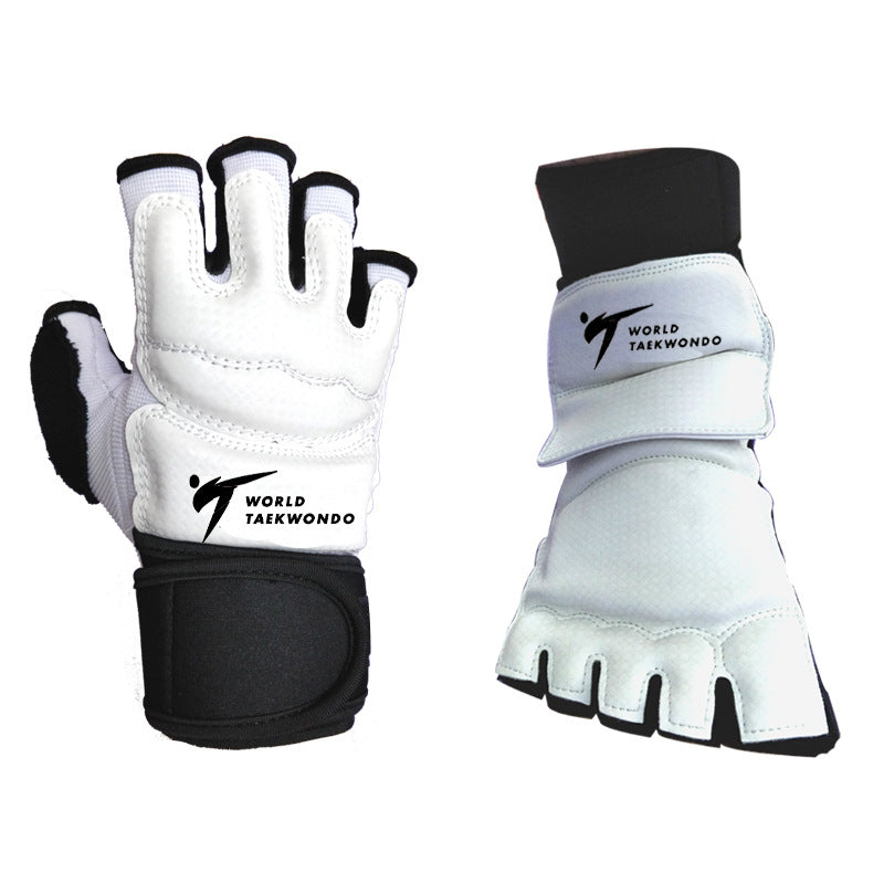 MMA Half-Finger Grappling Gloves – Wrist Support for Training & Sparring