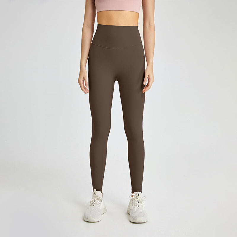 Women's Seamless Peach-Lift Yoga Leggings – Back Pocket, 17 Colors
