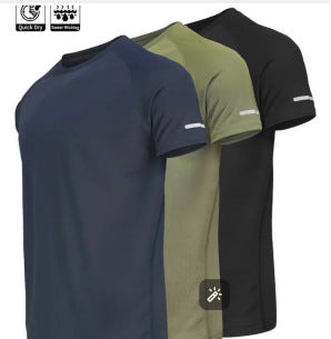 Men's Slim-Fit Quick-Dry Training T-Shirt