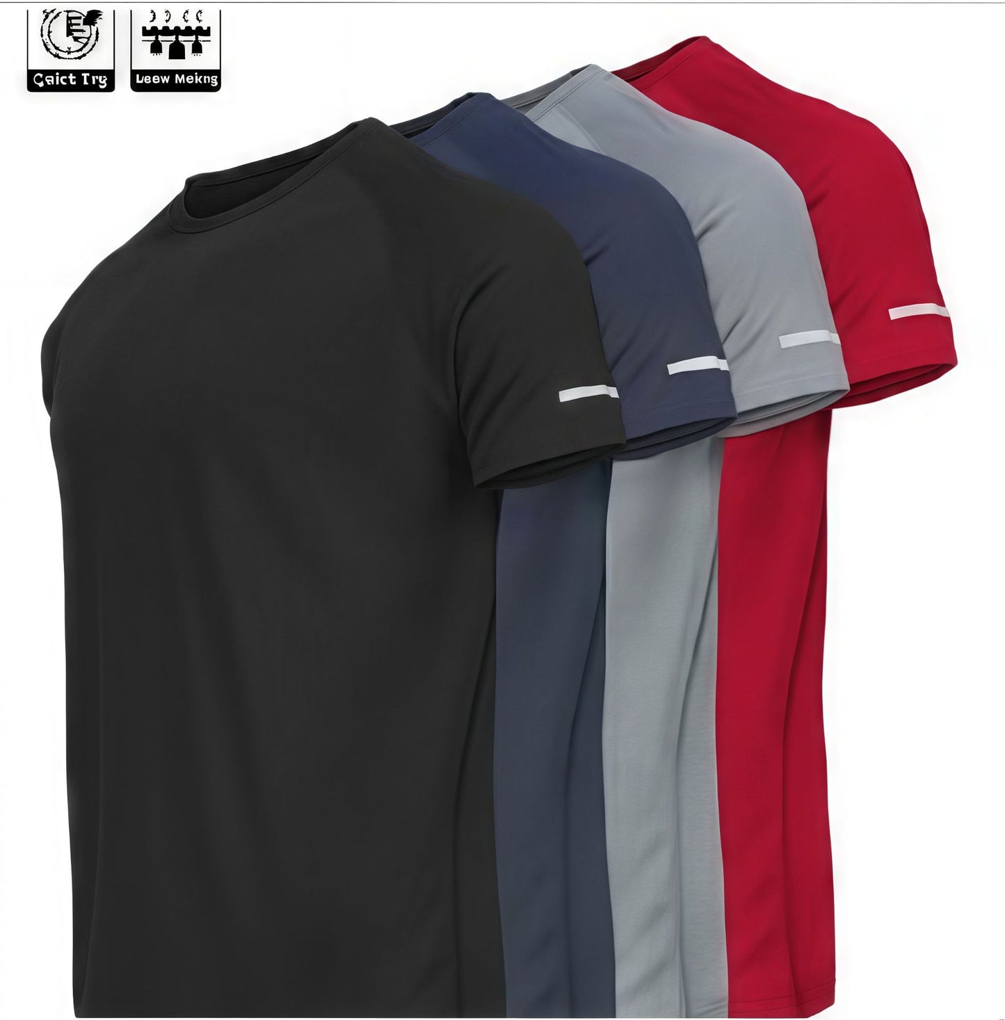 Men's Slim-Fit Quick-Dry Training T-Shirt