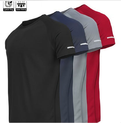 Men's Slim-Fit Quick-Dry Training T-Shirt