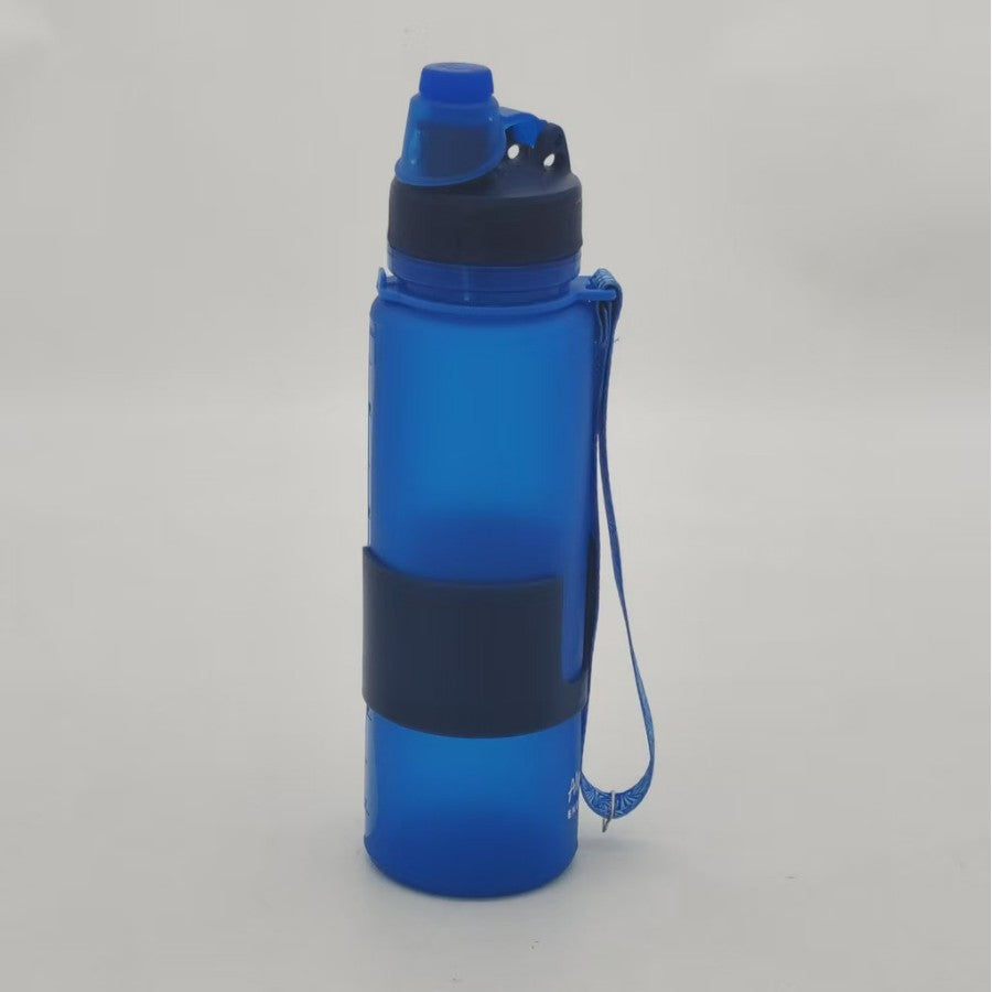Foldable Silicone Sports Water Bottle Large Capacity