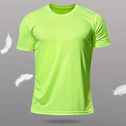 Men's Loose-Fit Quick-Dry Fitness Training T-Shirt
