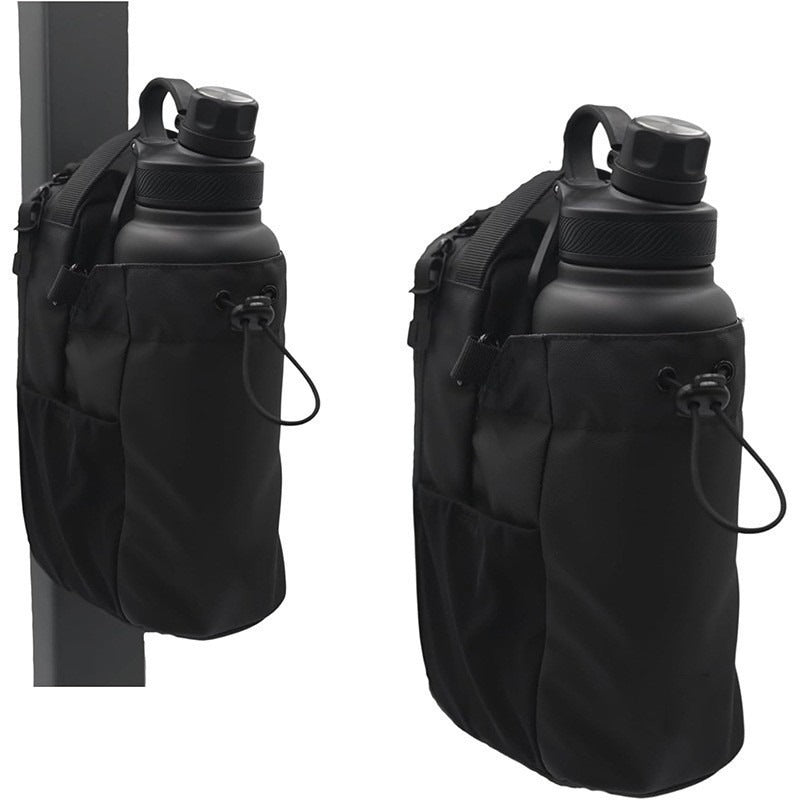 Magnetic Water Bottle Bag Crossbody Gym Storage