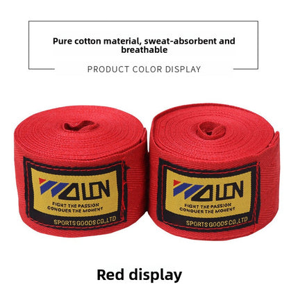 Professional Cotton Boxing Hand Wraps – Wrist Support & Knuckle Protection for Training