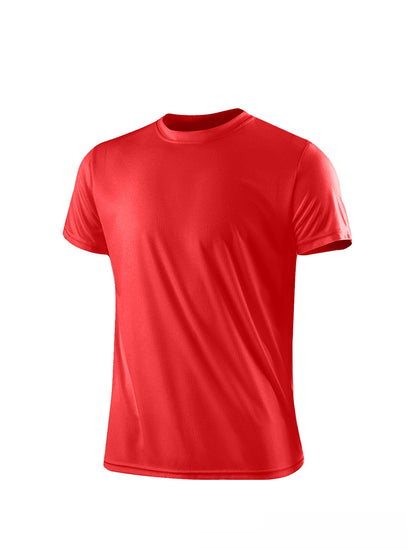 Men's Loose-Fit Quick-Dry Fitness Training T-Shirt