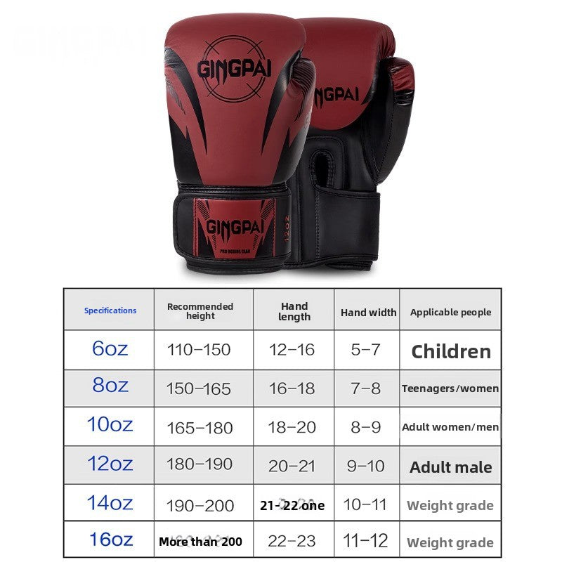 Professional Boxing Gloves – Competition Grade with Three-Layer Composite Liner | 6oz to 12oz