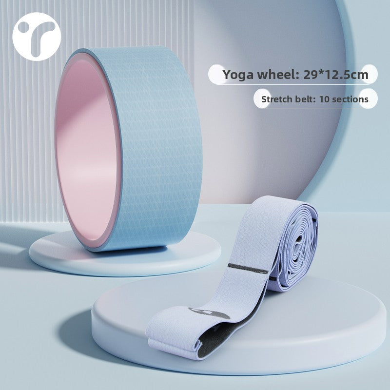 Adjustable Yoga Resistance Band – Strength Training & Stretching Tool | 10-12 Resistance Levels