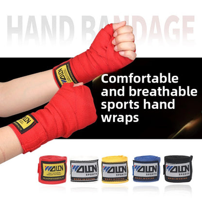 Professional Cotton Boxing Hand Wraps – Wrist Support & Knuckle Protection for Training