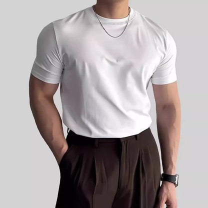 Men's Slim-Fit Stretch Muscle Training T-Shirt
