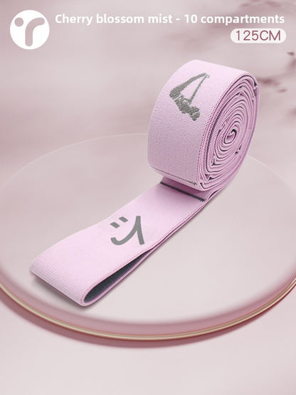 Adjustable Yoga Resistance Band – Strength Training & Stretching Tool | 10-12 Resistance Levels