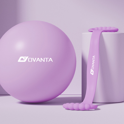 Yoga Exercise Ball – Anti-Burst Stability Ball for Pilates & Core Training